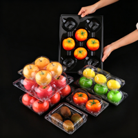 Multi-station voedseltray thermoformmachine 30-40 cycli/min automatische machine voor het maken van transparante plastic dessert- en fruitcontainers