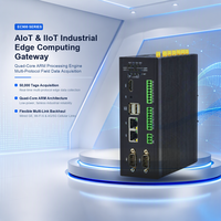 Ordinateur de bord industriel EC900, passerelle de calcul en périphérie, passerelle IoT, passerelle de calcul en périphérie 4G LTE avec protocole Modbus MQTT