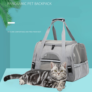 Kingtale Transporteur <span class=keywords><strong>de</strong></span> voyage pliable en tissu pour animaux <span class=keywords><strong>de</strong></span> compagnie Cage pour animaux <span class=keywords><strong>de</strong></span> compagnie avec fermetures éclair <span class=keywords><strong>de</strong></span> sécurité verrouillables pour chiens - Product Image 4