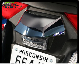 RACEPRO-Cubierta de luz de matrícula trasera cromada para motocicleta Honda Goldwing <span class=keywords><strong>GL1800</strong></span> GL 1800 F6B <span class=keywords><strong>2018</strong></span>-2022 - Product Image 3