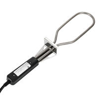 Pas d'étincelles ou de cendres 500W allume-feu électrique à charbon de bois pour barbecue gril fumeur cheminée, foyer, poêle