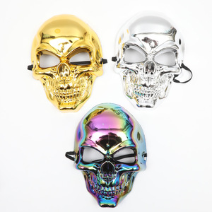 Masque de Cosplay Tête de Crâne Complète avec Placage d'Halloween - Product Image 2