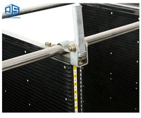 Chariot de stockage PCB Support de chiffre d'affaires Smt Esd Chariot de stockage Type debout Chariot de stockage PCB ESD réglable Support de carte PCB