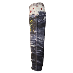 <span class=keywords><strong>Jeans</strong></span> da Uomo a Gamba Dritta in 100% Cotone Stile Vintage Punk |   Stampa Digitale 3D HD Diretta per Artigianato |   Accettiamo modelli personalizzati OEM - Product Image 2