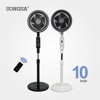 Ventilateur sur pied électrique réglable en hauteur, série de 10, 16 et 18 pouces avec télécommande, idéal pour la maison et le commerce – Vente en gros directe usine