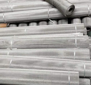 필터링 및 스크리닝을위한 스테인레스 스틸 304 일반 짠 와이어 메쉬 시트 - Product Image 5