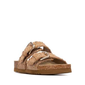 Xti Pantoufle basse pour femme 145073 Camel Talon 3 cm Taille 40 Pour la maison - Product Image 2