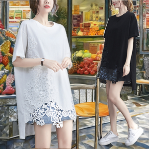 Camiseta de Mujer al por Mayor, Diseño Nuevo de Verano 2026, Ecológica, Casual, Holgada, de Manga Larga o Corta - Product Image 2