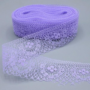 Material de ropa de 38mm, adornos de nailon no elásticos, costura artesanal, ropa interior, tela de terciopelo decorativa íntima, encaje suave fino de verano - Product Image 3