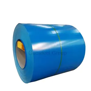 Bobina de aço galvanizado Dx51d ppgi, bobina de aço pré-pintada de alta qualidade de 0,14 mm ppgi colorida