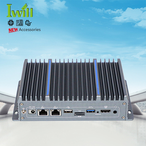 Nuevo Producto, Mini PC Industrial Sin Ventilador de 4 Núcleos RK3588 RK3568, 6TOPS NPU <span class=keywords><strong>G610</strong></span>, 8K, 2LAN, 4USB, WIFI6, HD, LVDS, RS232, RS485, PC de Caja Pequeña - Product Image 2