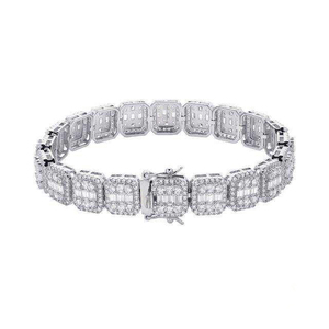 Luxury Moissanite Diamond Bracelet With Eye Catching Radiance Timeless Elegant Design Perfect For Personal Collection - Product Image 1