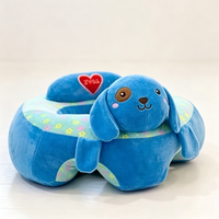 Siège de sol pour bébé en forme de grenouille Kawaii, siège d'apprentissage en peluche douce, jouet en peluche détachable, base antidérapante, rembourrage en coton PP et polyester