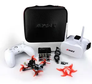Emax Tinyhawk II 2 Freestyle RTF FPV Racing Drone Kit RunCam <span class=keywords><strong>Nano2</strong></span> 37CH 25100200mW VTX 2S-FrSky Quadcopter con Gafas - Product Image 1