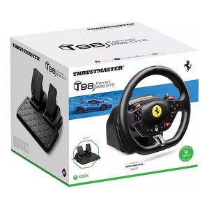 Volante y pedalera de simulador de conducción FERRARI T98 296 GTS Negro 4460297 - Product Image 1