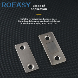 Aimants puissants pour armoire, ultra-fins, aimants pour <span class=keywords><strong>porte</strong></span> de <span class=keywords><strong>placard</strong></span> de cuisine, adhésifs, loquets magnétiques pour armoire - Product Image 4