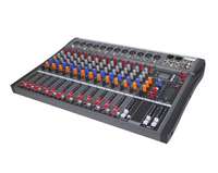 Mélangeur audio numérique professionnel haute fidélité à 16 canaux avec Bluetooth pour DJ et autres utilisations