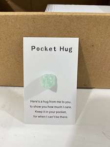 Carte fermée de colonne de cristal de décoration de poche en cristal porte-bonheur naturel multicolore en gros - Product Image 6