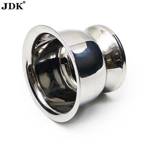 Tasse à raser vintage en acier inoxydable <span class=keywords><strong>de</strong></span> haute qualité pour hommes, bol à mousse à raser humide pratique, marque JDK unique, vente en gros - Product Image 1