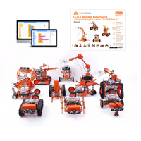 12 en 1 Kit de programmation de robots éducatifs pour enfants, école