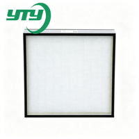 Filter Udara HEPA Mini Pleat H13 H14, Filter Efisiensi Tinggi untuk Ruang Bersih, Filter HEPA Mini Pleat Ptfe H14 1170x570x69