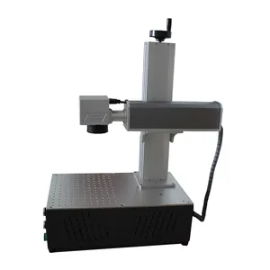 Air Cooling 50w Laser Marking Machine For Projection Necklace Stone Marker Customization