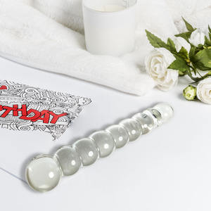 Neue Frauen Penis wasserdicht <span class=keywords><strong>OEM</strong></span> heiß kalt männlich Adult <span class=keywords><strong>Glass</strong></span> Plug Anal Sexspielzeug Glas <span class=keywords><strong>Dildo</strong></span> für Frauen - Product Image 3