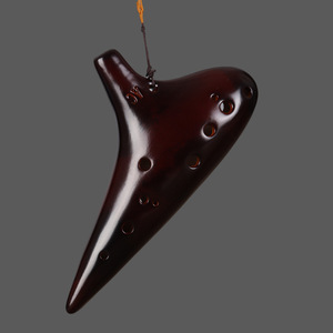 Ocarina de Cerámica de Alta Calidad de 12 Orificios en Do Alto, Instrumento Musical Hecho a Mano, Instrumento de Viento Natural - Product Image 4