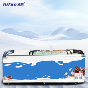 Congelatore a pozzetto commerciale grande per gelati e dessert surgelati, attrezzatura di refrigerazione affidabile per negozi - Product Image 4