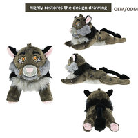 Jouets de marque personnalisés, faible MOQ, peluche lion, créez votre propre design, peluches câlines, poupée compagnon de sommeil