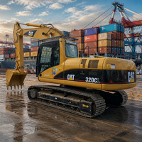 Zuverlässiger Gebrauchter CAT 320CL Bagger 20 Tonnen Raupenbagger Caterpillar Hydraulikmaschine für Bauarbeiten Großhandel