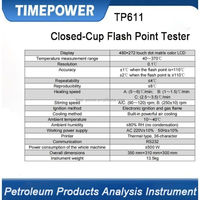 High Quality Pensky Martens Digital Closed Cup Flash Point Tester 0.1 Resolution Electronic/Gas Ignition Temperature