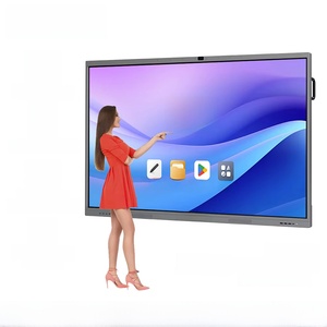 Hiseeview 86 Inch Screen 65 Inch Panel LED OEM Classroom Android 75 Inch LCD Digital Display Smart <b>Board</b> Interactive Whiteboard - Product Image 1
