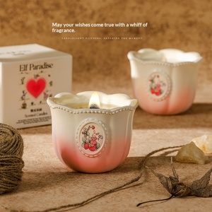 Scented Candle Gift Set Home Fragrance Ornament Birthday Valentine Wedding Favor Festival <b>Present</b> For Women Guest Souvenir - Product Image 2