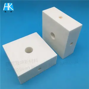 High Temperature Resistant Alumina Al2o3 Ceramic Solid Block Brick Plate