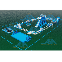 Jeux d'eau gonflables, grande mer, TUV Commercial, grands jeux d'eau pour adultes, parc aquatique gonflable flottant