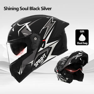 <span class=keywords><strong>Casque</strong></span> de <span class=keywords><strong>moto</strong></span> intégral pour <span class=keywords><strong>homme</strong></span> <span class=keywords><strong>Casque</strong></span> de <span class=keywords><strong>moto</strong></span> rabattable avec double visière <span class=keywords><strong>Casque</strong></span> de <span class=keywords><strong>moto</strong></span> de course léger et confortable - Product Image 2