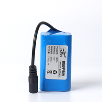 Itass 18650 2S2P 7.4V 5200mAh paket baterai Solid State UN38.3 sel level bersertifikat 800 siklus untuk menyapu Robot penyedot debu