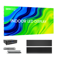 DDW Ticaret Fuarı Sergi Standı LED Video Duvarı P3.91 Yüksek Çözünürlüklü 8K HDR10+ Fabrika Çıkışlı Ekran CE ROHS FCC 5 Yıl Garantili