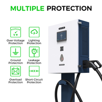Estación de Carga Rápida Bidireccional de CC para Vehículos Eléctricos, 3 Fases, CCS2, CCS1, GBT, V2G, V2H, V2L, 15KW, 22KW, 30KW