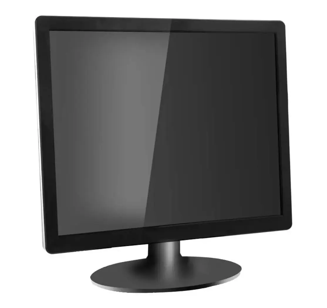 15" 17" 19" FHD Desktop Flat Screen PC Monitor AC/DC Charge TFT LCD Monitor with HDMI VGA USB Input