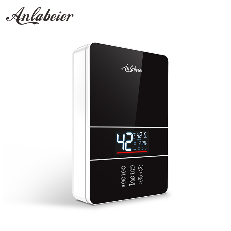 Fast Hot 6KW Smart WiFi App-Controlled Electric Boiler Water Heater Thermostat for Hotel Household Use LED English Operating