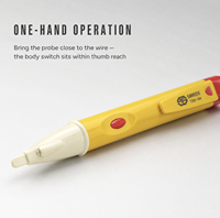 Stylo testeur de tension sans contact à induction AC, détection de point de rupture et de fil sous tension, DIY, OEM, garantie 2 ans