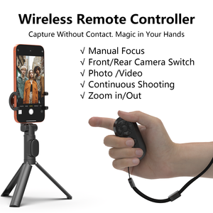 Télécommande intelligente mains libres pour la lecture de courtes vidéos et la caméra à défilement - Product Image 3