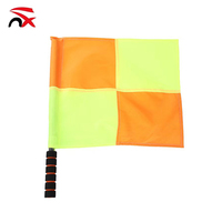 Nuoxin Drapeau jaune de haute qualité Drapeau d'arbitre de football personnalisé pour les compétitions de football