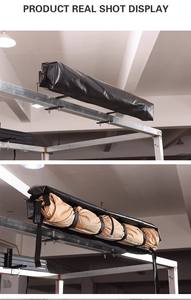 Tente <span class=keywords><strong>de</strong></span> douche pop-up portable en <span class=keywords><strong>toile</strong></span> Oxford imperméable avec bande LED en aluminium pour le camping en plein air, la douche latérale <span class=keywords><strong>de</strong></span> voiture - Product Image 4