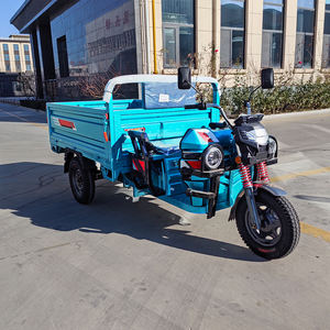 Triciclo Eléctrico de Carga de 60V >1000W, Carrocería Abierta, Carga Útil de 170 kg, <span class=keywords><strong>Masa</strong></span> <span class=keywords><strong>Total</strong></span> de 466 kg, para Entregas de Última Milla en Perú - Product Image 2