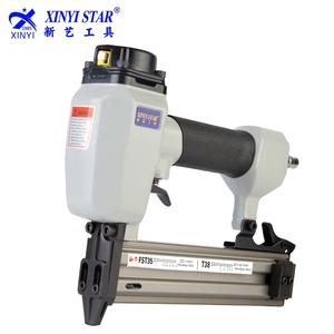 XINYI OEM FST38/T38 <span class=keywords><strong>Clavadora</strong></span> Neumática de Palma 2 en 1 <span class=keywords><strong>para</strong></span> Muebles/Palets/Zócalos/Tableros - Grapadora de Aluminio de Alta Calidad - Product Image 1