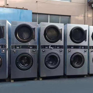 2024 nuovo modello commerciale <span class=keywords><strong>a</strong></span> <span class=keywords><strong>gettoni</strong></span> da 12kg macchina lavanderia industriale Self-service per lavaggio e asciugatura - Product Image 4