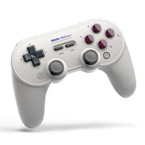 8Bitdo SN30 Pro + Plus จอยสติ๊กบลูทูธ,เกมแพดควบคุมเกมขั้นสูงสำหรับ Windows/switch/macos /Steam/raspberry Pi